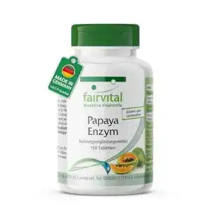 Papain fairvital Papaya Enzym Tabletten, 100 Tabletten
