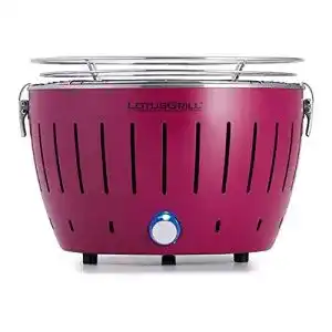 Lotusgrill LotusGrill Small Kompakt Pflaumenlila, raucharm