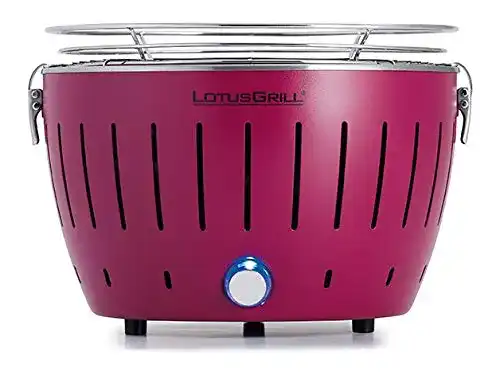 Lotusgrill LotusGrill Small Kompakt Pflaumenlila, raucharm