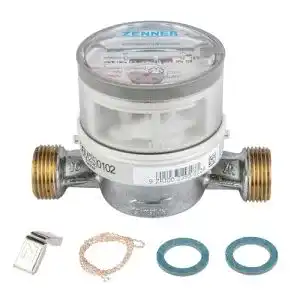 Wasserzähler Zenner 133814 ETWD für Warmwasser, 110mm