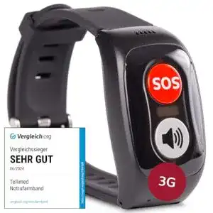 Notrufarmband tellimed – AUF NUMMER SICHER tellimed Carino