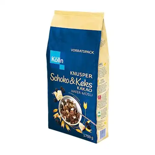 Kölln-Müsli Kölln Müsli Knusper Schoko und Keks Kakao, 1.7 kg