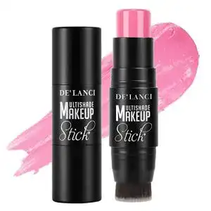 Creme-Rouge DE’LANCI 3-in-1–Stift für Wangen, Lippen