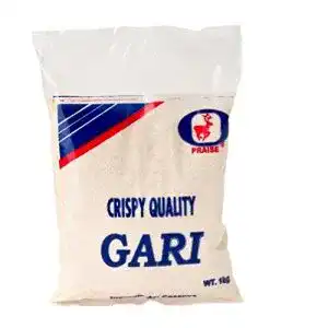 Maniokmehl PRAISE 1kg Grob, Cassava Mehl, GARI, Kassava Mehl