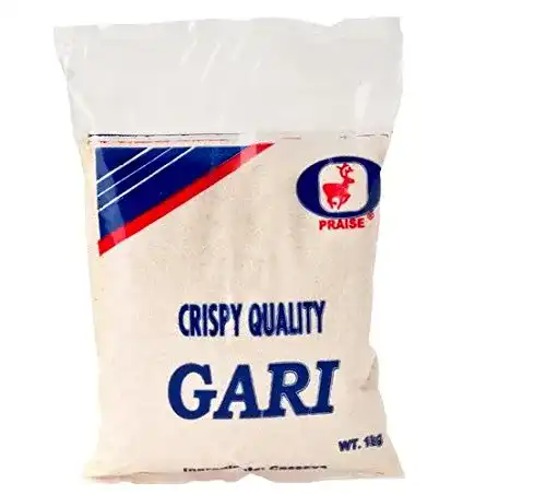 Maniokmehl PRAISE 1kg Grob, Cassava Mehl, GARI, Kassava Mehl