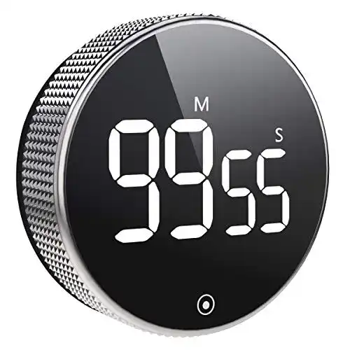 Digitaler Timer Vabaso Digital Kitchen Timer, LED Bildschirm
