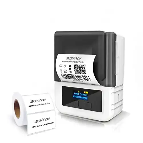 Etikettendrucker GECENinov Mini Klein Bluetooth Thermo
