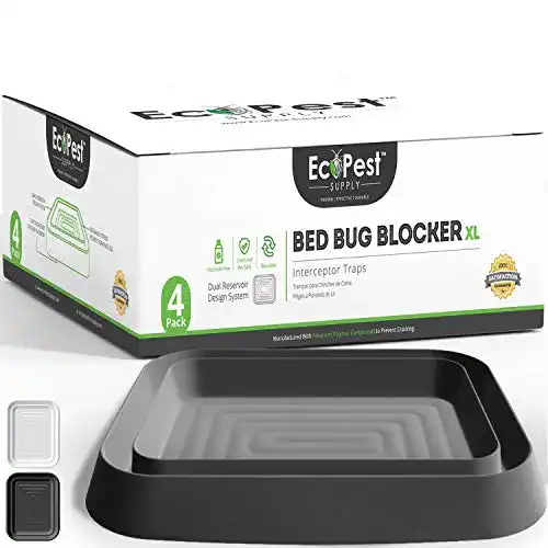 Bettwanzenfalle ECOPEST Bettwanzen Detektor – 4er Pack