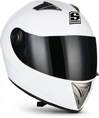 Soxon-Helm SOXON ® ST-550 „Snow“ Integral-Helm