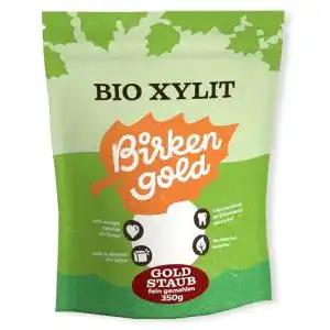 Xylit Birkengold Bio Puderzucker, 350 g Beutel | Staubzucker
