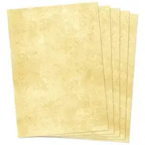 Vintage-Papier Clever Pool 250 Blatt Briefpapier, Urkundenpapier