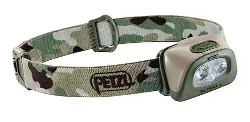 Petzl-Stirnlampe PETZL Unisex Erwachsene Tactikka+ Camo