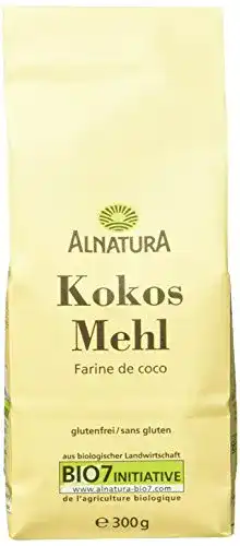 Kokosmehl Alnatura Bio, glutenfrei, (6 x 300 g)