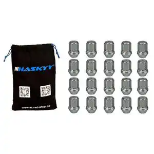 Radmutter Haskyy 20x Radmuttern Zink