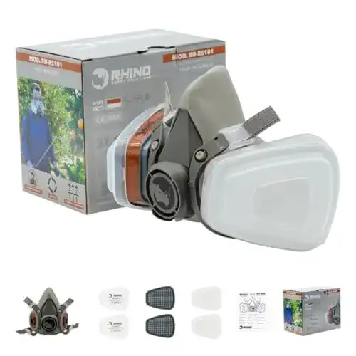 Halbmaske RSM Rhino Gesichtsabdeckung mit Filterbaumwolle