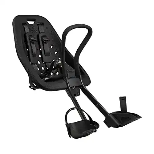 Kinderfahrradsitz Thule Mini Fahrradsitz kindersitz Kids, schwarz, M