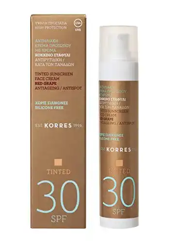 Korres-Sonnencreme Korres RED GRAPE Anti-Aging SPF30