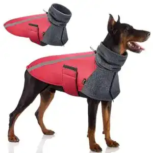 Wintermantel Hund SlowTon, Warmes Futter aus Polar Fleece