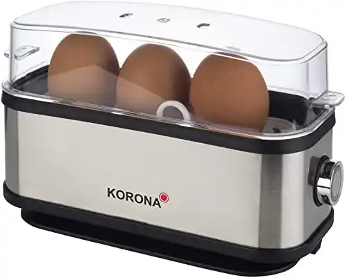 Eierkocher 3 Eier Korona 25304 Eierkocher, Single, 210 Watt