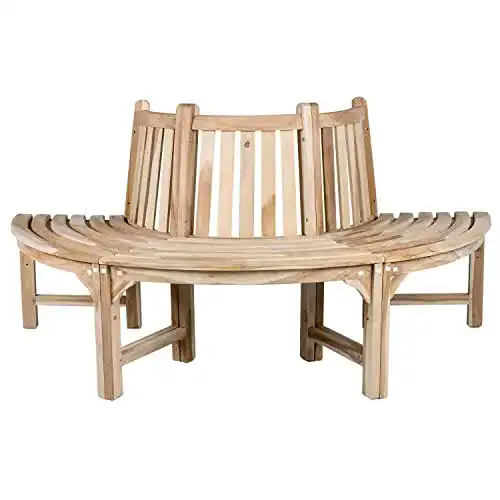 Baumbank Ambientehome 30022, Massivholz, circa 180 cm breit