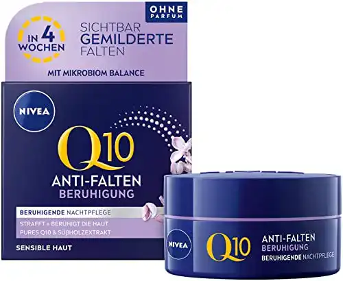 Nivea-Nachtcreme NIVEA Q10 Anti-Falten Nachtpflege 50 ml