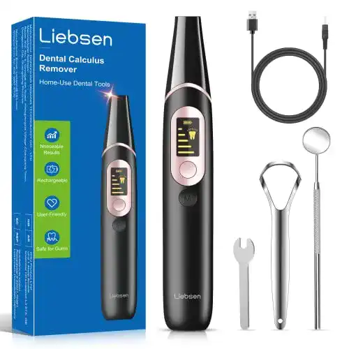 Zahnsteinentferner Liebsen Zahnreinigungset, 5 Intensitäten