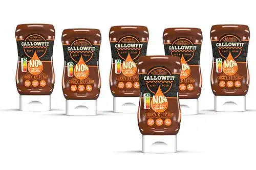 Curry-Ketchup Callowfit – Low Carb Sauce 0% Fat & Zucker