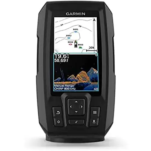 Garmin-Echolot Garmin Striker Vivid 4cv mit GT20-TM-Geber