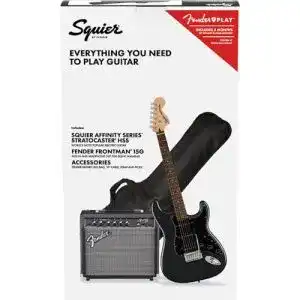 Fender-Gitarren Fender Squier Affinity Strat HSS Pack CFM