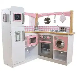 Kinderküche Holz KidKraft 53185 Grand Gourmet Eck-Spielküche