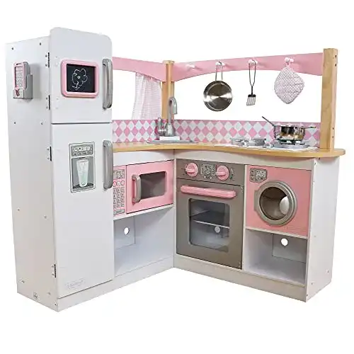 Kinderküche Holz KidKraft 53185 Grand Gourmet Eck-Spielküche