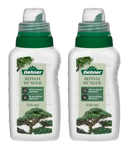 Bonsai-Dünger Dehner Bonsaidünger, flüssig, 2 x 250 ml (500 ml)