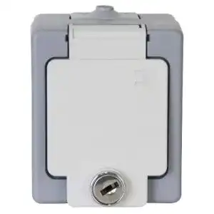 Steckdosenschloss Kopp 105648002 Schutzkontakt-Steckdose