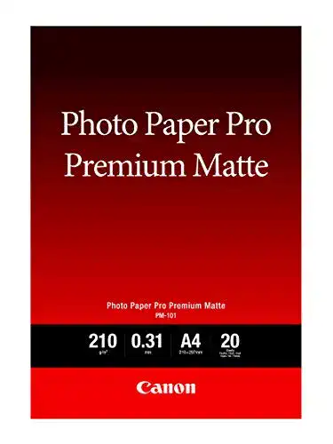 Fine-Art-Papier Canon Fotopapier PM-101 Premium matt DIN A4