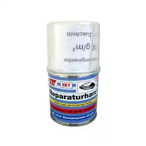 Polyesterharz STC 250 g Reparaturharz Set inkl. Glasfasermatte