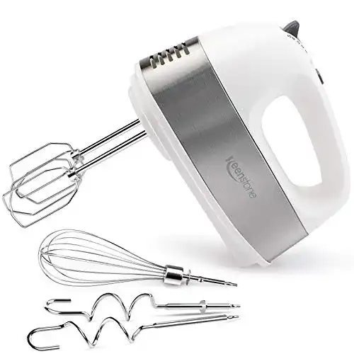 Handmixer Keenstone Elektrisch, Multi-Speed mit Schlägern