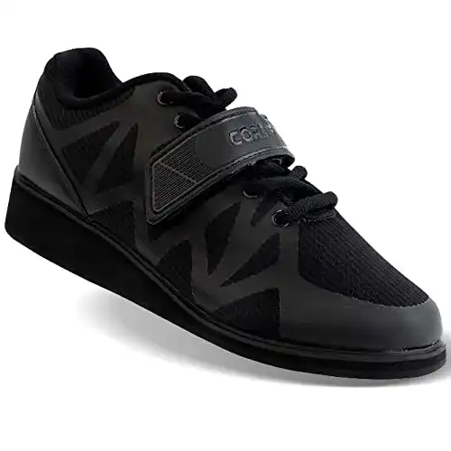 Gewichtheberschuhe Core , Powerlifting Schuhe, Schwarz 40 EU