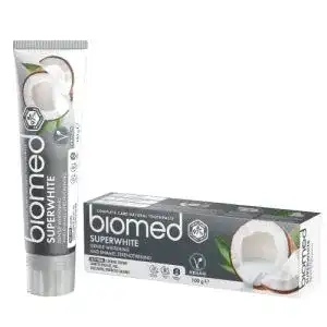 Vegane Zahnpasta BIOMED Superwhite Bleaching Zahnpasta