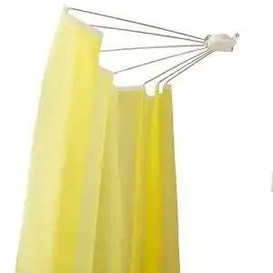 Duschspinne BAOYOUNI Duschvorhangstange Ombrella Faltbar