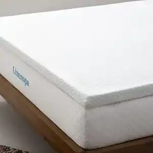 Topper (90×200) Linenspa 5cm mit kühlendem Gel-Memory-Foam