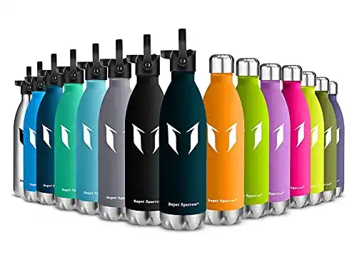 Isolierflasche-Edelstahl Super Sparrow Trinkflasche Edelstahl