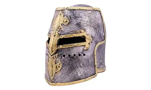 Ritterhelm Holzspielerei Templer für Kinder ab 3 Jahren, mit Visier