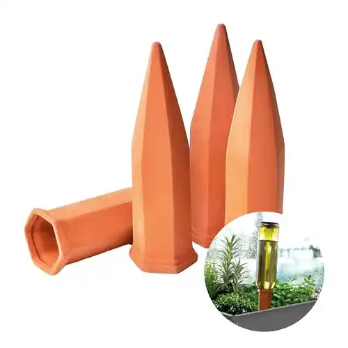 Tonkegel-Bewässerung Bio Green Hydro Wine Tonkegel, 4er Set