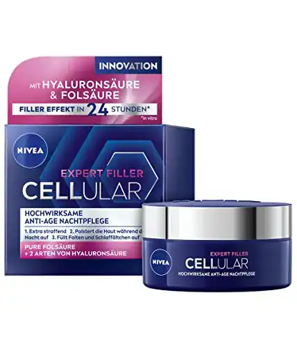Nivea-Nachtcreme NIVEA Hyaluron Cellular Filler 50 ml