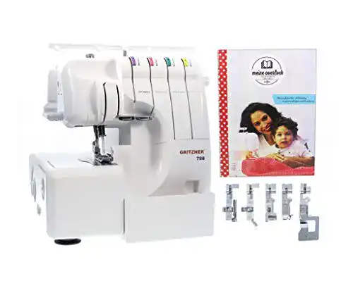 Nähmaschine Gritzner 788 Overlock Special Edition mit LED