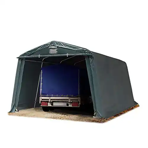 Lagerzelt TOOLPORT Zeltgarage 3,3 x 4,8 m Premium Carport