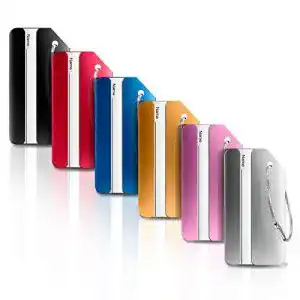 Kofferanhänger ivencase 6 Farben, Aluminium Gepäckanhänger