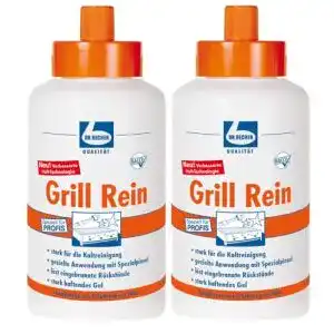 Grillreiniger Dr. Becher 2x Grill Rein für Grills, Fritteusen, 1 Liter
