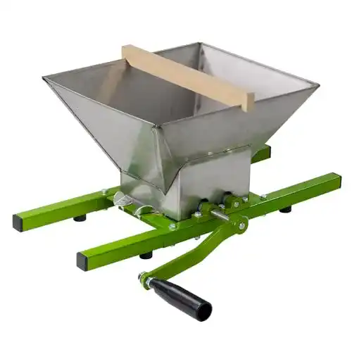 Obstmühle DEMA Obstpresse manuell aus Edelstahl 7 Liter