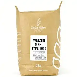 Weizenmehl Zinßer Mühle Type 1050, 5 kg